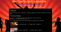 Desktop Screenshot of partyprojekt.deltalima.org